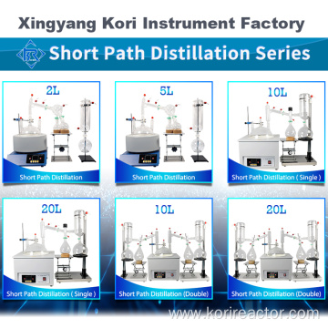 Lab short path distillation 5l